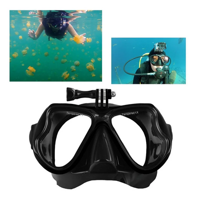 Professional Action Camera Diving Mask