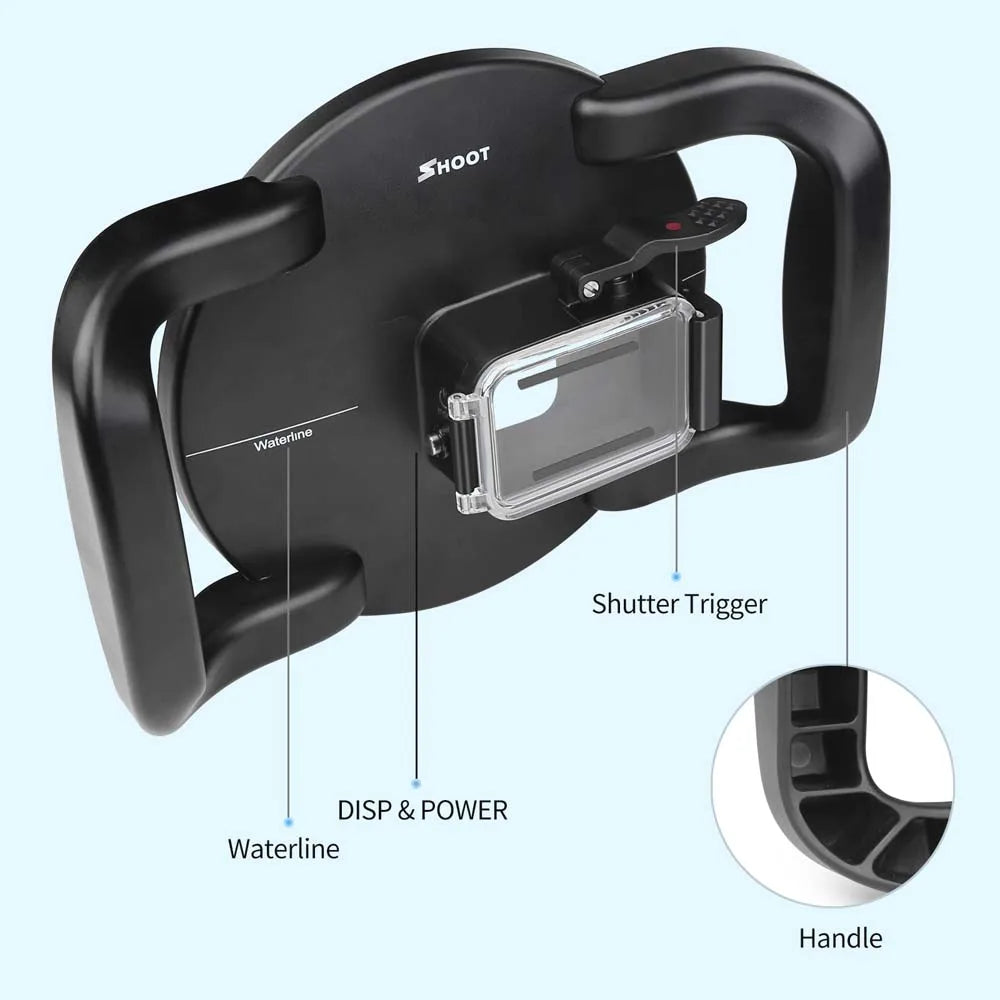 Underwater Dome Port for GoPro Hero 12 11 10 9