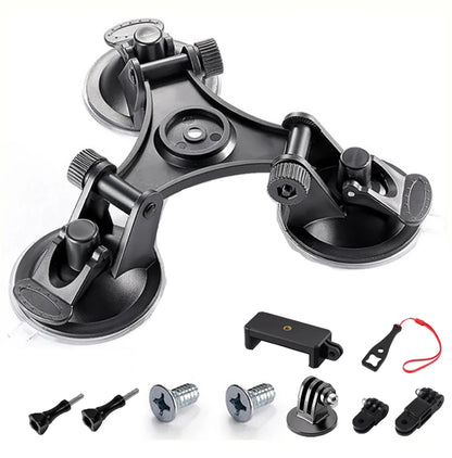 Triple Suction Cup Mount