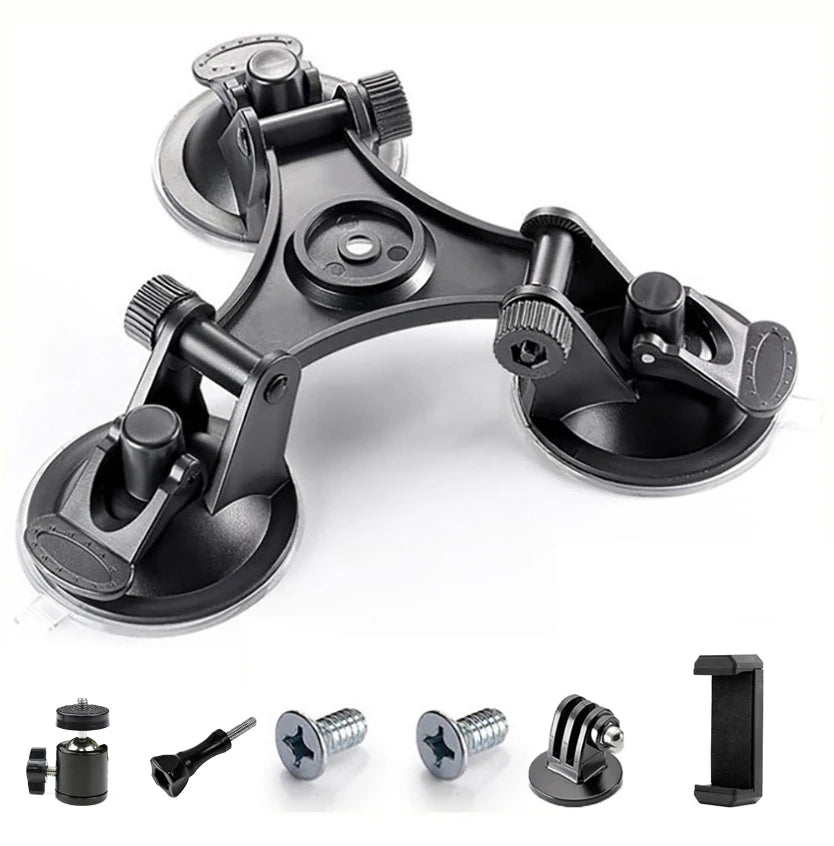 Triple Suction Cup Mount