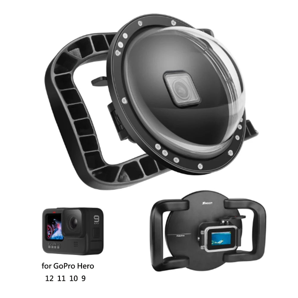 Underwater Dome Port for GoPro Hero 12 11 10 9