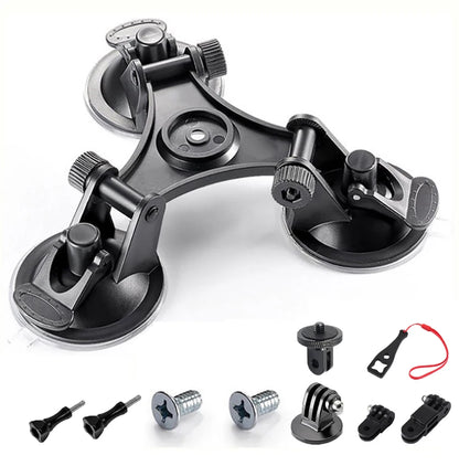 Triple Suction Cup Mount