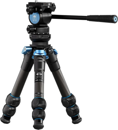 Mini Video Tripod with AT10 Fluid Head, Carbon Fiber