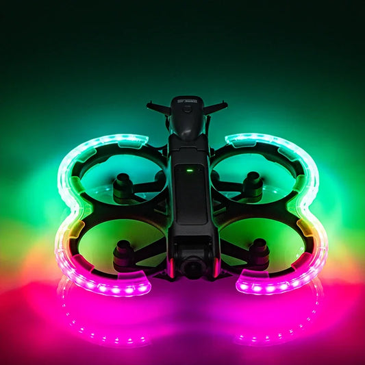 DJI Avata 2 Propeller Guard with Rechargeable LED's