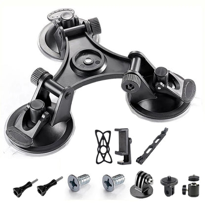 Triple Suction Cup Mount